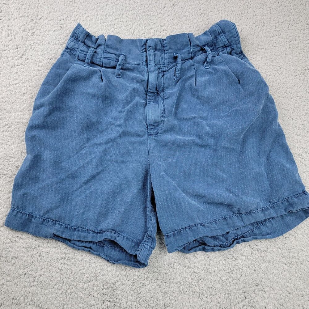 By Anthropologie Shorts Womens 4R Blue belt loop